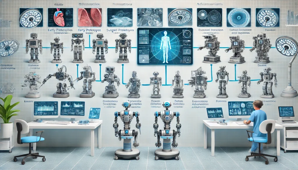 Key Milestones in the Development of Surgical Robots