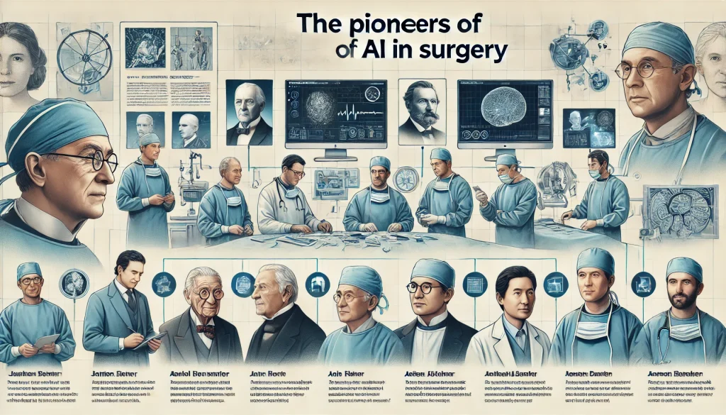 Pioneers of AI in Surgery