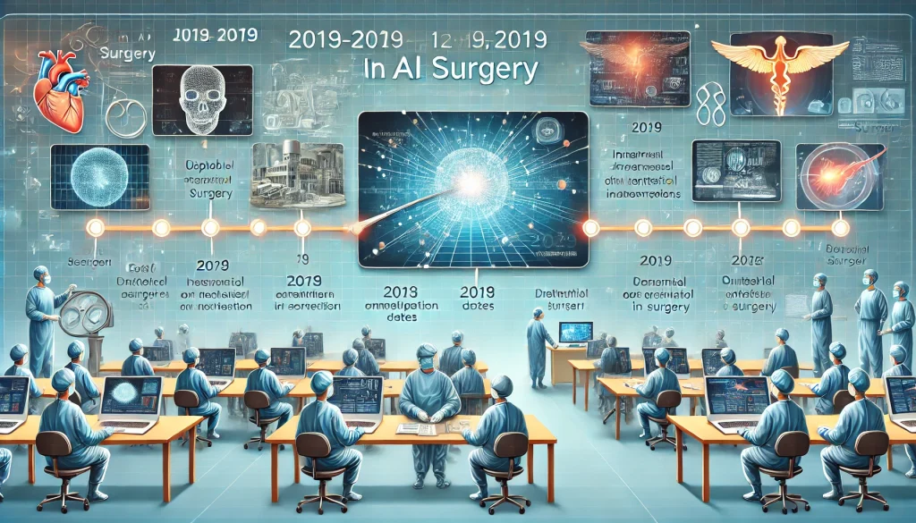 Milestones in AI Surgery