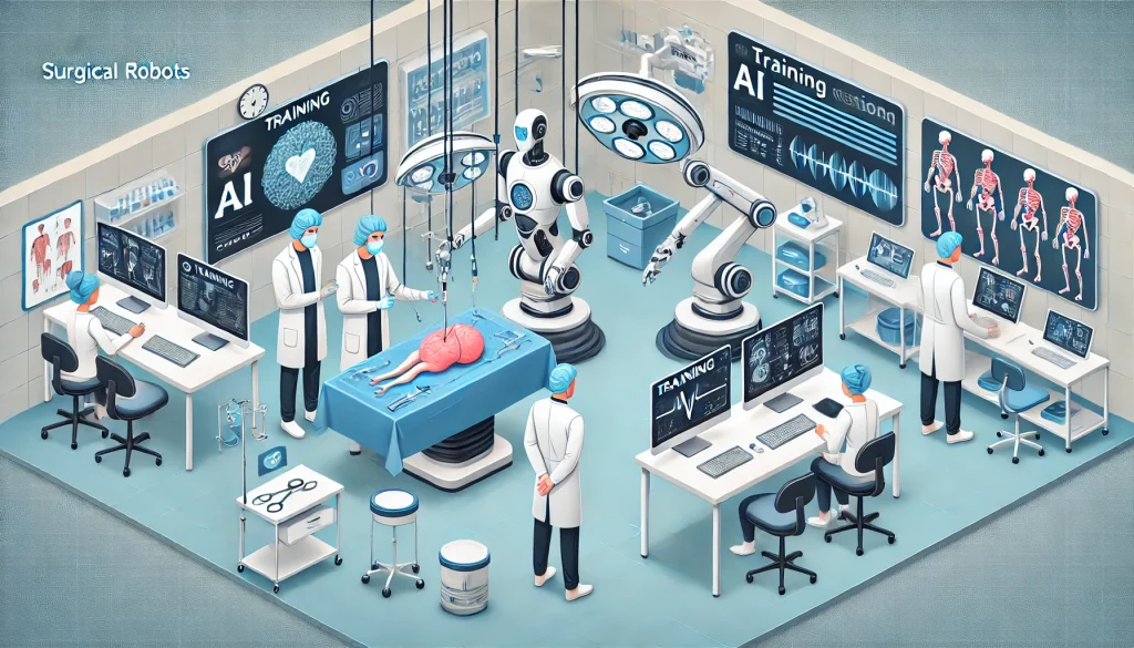 Applications of AI Robots in Surgical Training