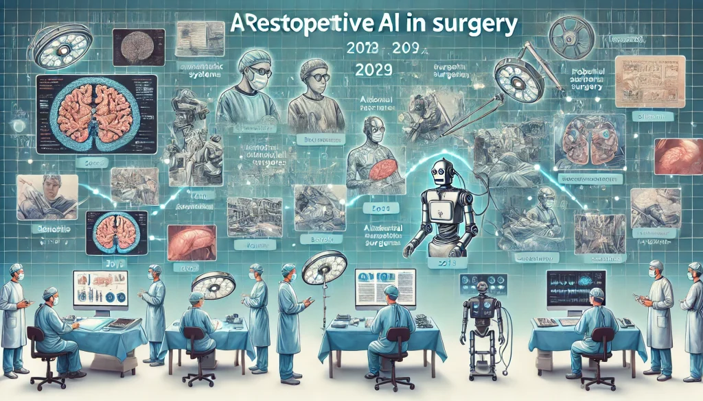 Major Milestones in AI Surgery