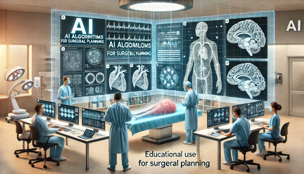 Applications of AI Algorithms in Surgical Planning