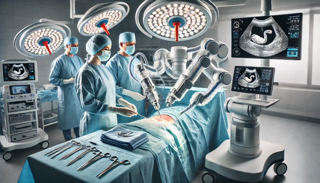 Anomaly Detection in Gynecological Surgery