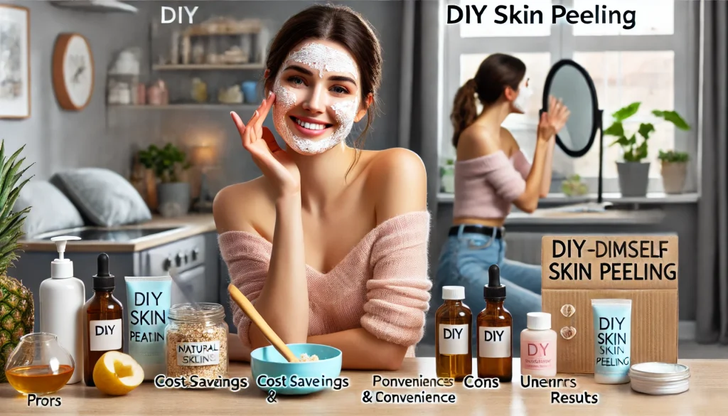 Do-It-Yourself Skin Peeling: Pros and Cons