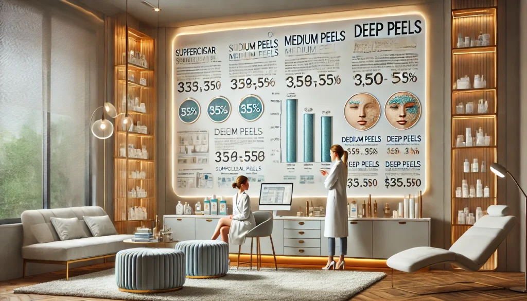 Price Ranges for Different Types of Skin Peelings