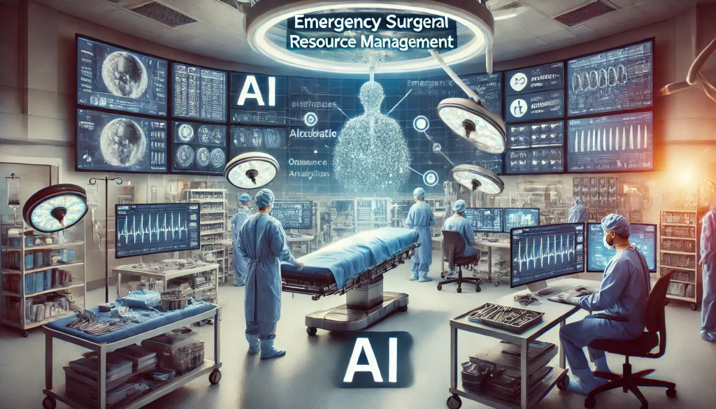 AI in Emergency Surgical Resource Management