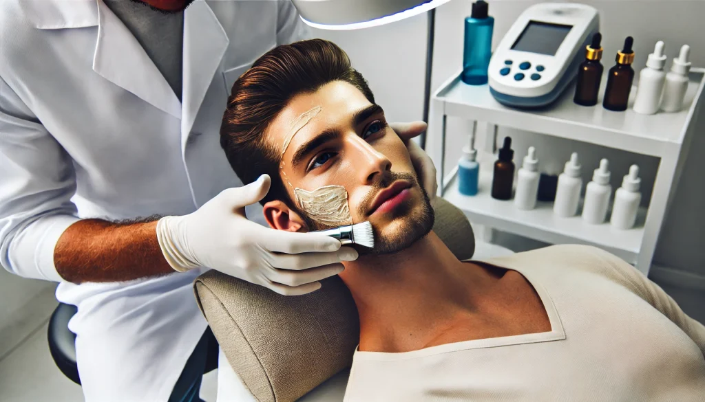 Peeling for Men: Specifics and Benefits