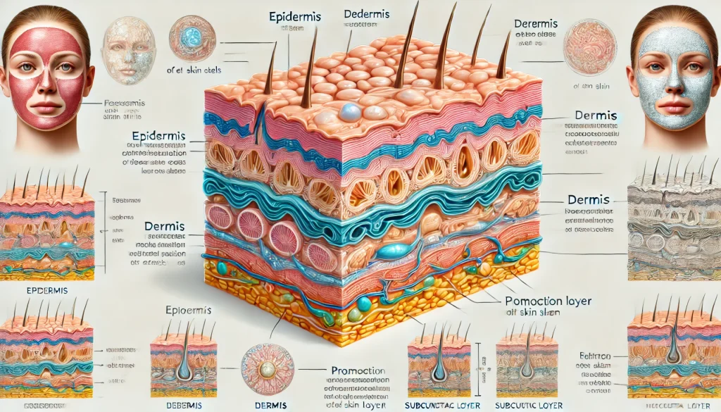 Overview of Skin Layers and Peeling Effects