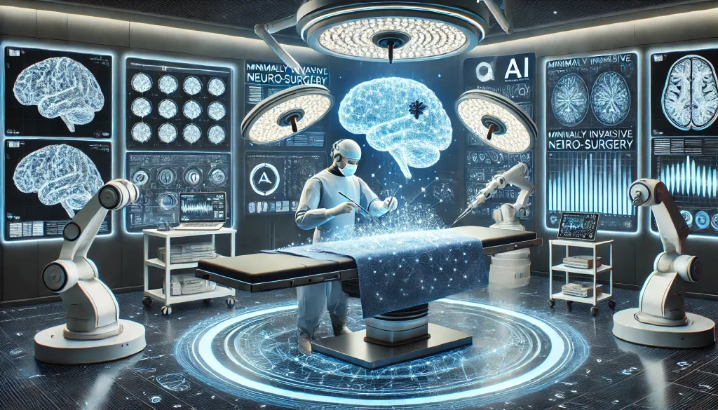 The Advancing Role of AI in Minimally Invasive Neurosurgery