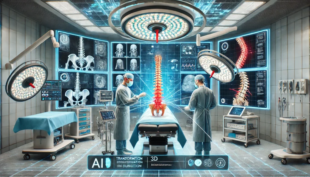 AI in Spinal Surgery: Transforming Techniques and Patient Outcomes