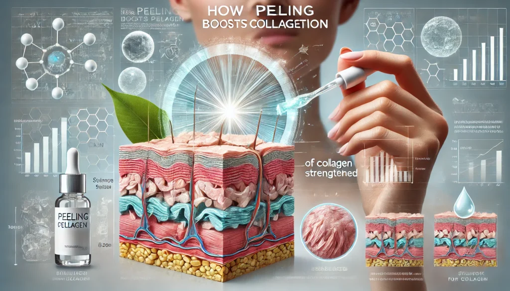 Understanding How Peeling Boosts Collagen Production