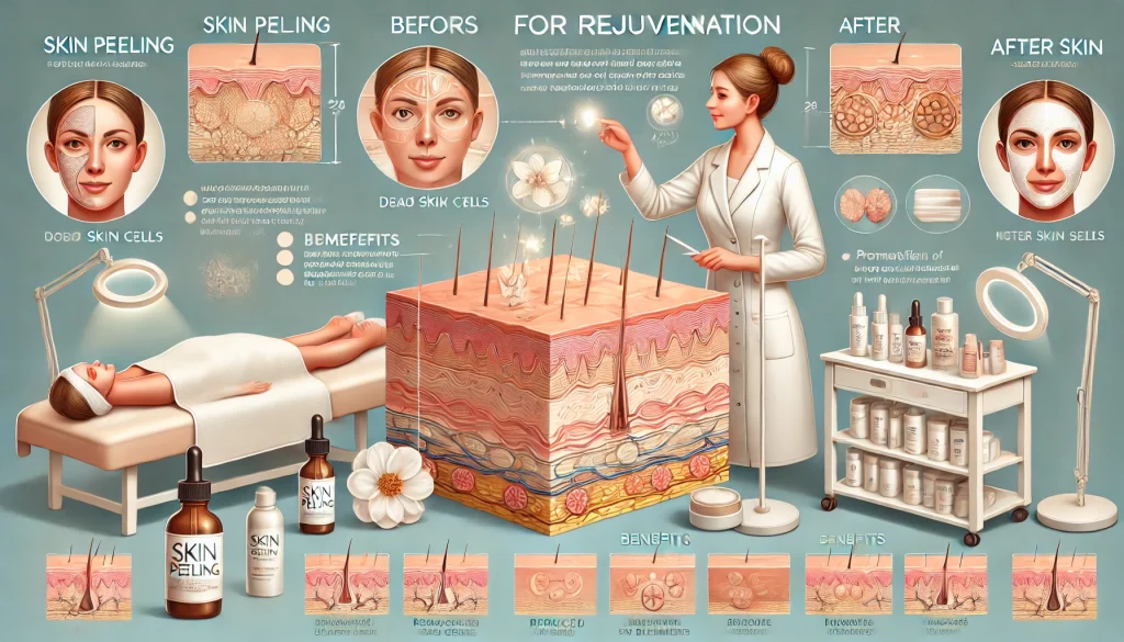 How Does Peeling Work for Skin Rejuvenation?